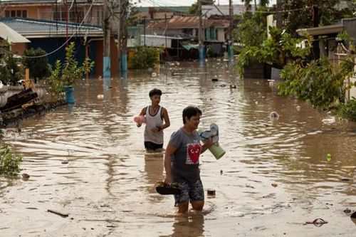 Hình ảnh siêu bão Noru càn quét tại Philippines, khiến 6 người thiệt mạng