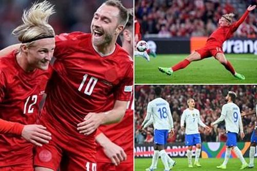 Pháp lại thua Đan Mạch tại UEFA Nations League 2022-2023