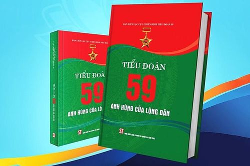 Ra mắt sách 'Tiểu đoàn 59 - Anh hùng của lòng dân'