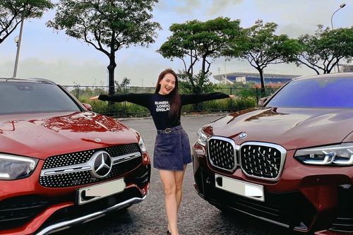 Bảo Thanh khiến netizen lóa mắt vì khoảnh khắc 'tiền tỷ' bên hai siêu xe