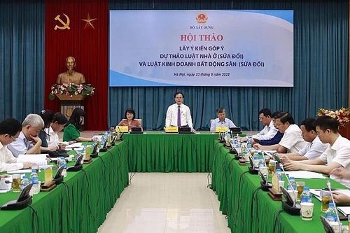 Góp ý dự thảo Luật Nhà ở (sửa đổi) và Luật Kinh doanh bất động sản (sửa đổi)