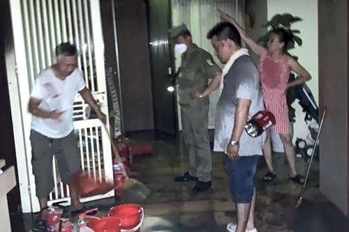Ghen tuông, nam thanh niên đốt tủ quần áo của bạn gái gây cháy chung cư