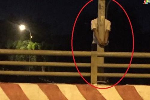 Kịp thời cứu hộ nam thanh niên có ý định tự tử