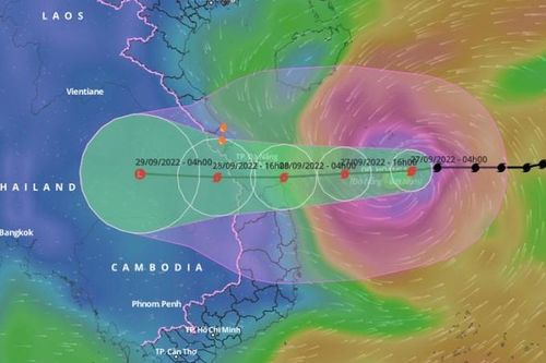 Cập nhật tin về siêu bão Noru: tiếp tục mạnh lên và giật cấp 17