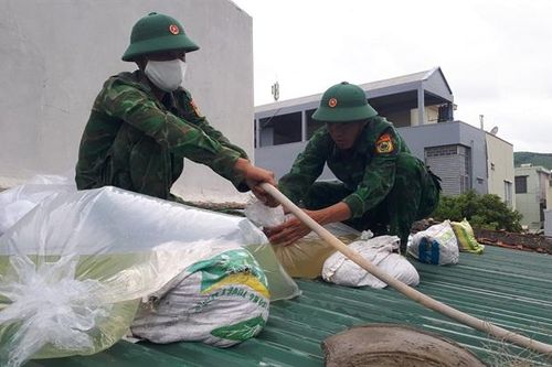 BĐBP Quảng Ngãi huy động tối đa lực lượng phòng, chống bão số 4