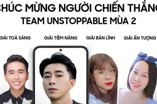 Samsung công bố người chiến thắng #TeamUnstoppable2022 tại Việt Nam