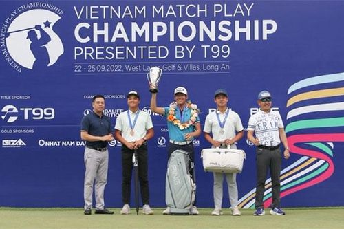 Lê Khánh Hưng vô địch bảng nam Giải golf đối kháng quốc gia năm 2022