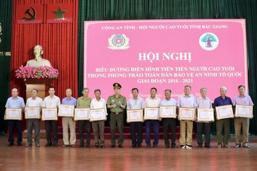 Bắc Giang: Biểu dương gương điển hình trong phong trào toàn dân bảo vệ an ninh Tổ quốc