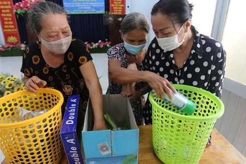Triển khai nhiều giải pháp, mô hình phân loại rác hiệu quả