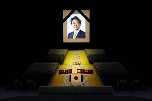 Ảnh Nhật Bản tổ chức Quốc tang long trọng cho cố Thủ tướng Shinzo Abe