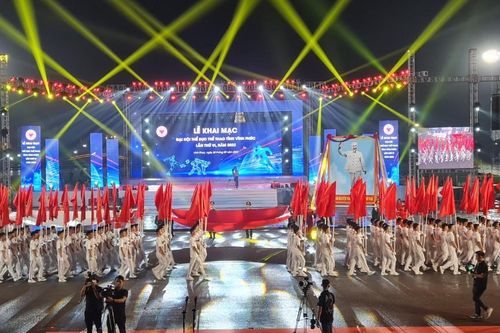 Khai mạc Đại hội Thể dục thể thao tỉnh Vĩnh Phúc lần thứ 6 năm 2022