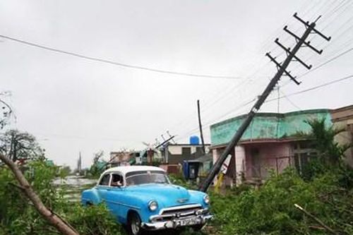 Bão tấn công miền Tây Cuba, hàng triệu hộ mất điện, có thương vong