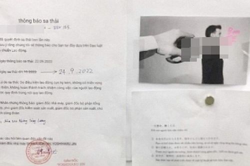 Hải Phòng: Công nhân bị sếp 'bêu' thông báo sa thải cùng hình ảnh ghê rợn sau khi xin nghỉ việc