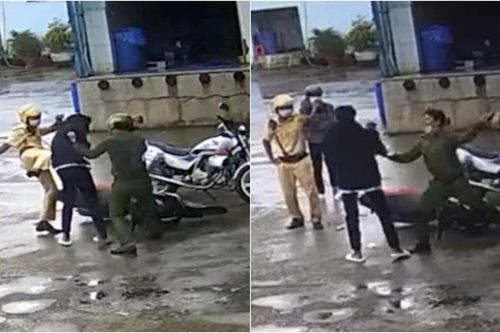 Xác minh clip 2 cảnh sát dùng dùi cui, nón bảo hiểm đánh tới tấp 2 thiếu niên tại ngõ hẻm