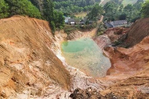 Phú Thọ: Một cá nhân bị phạt hơn 4,5 tỷ đồng vì khai thác khoáng sản trái phép