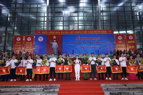 Vĩnh Phúc: Đại hội Thể dục thể thao lần thứ VI thu hút gần 2000 vận động viên tranh tài