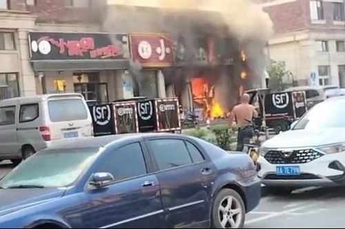 17 người chết trong vụ cháy nhà hàng Trung Quốc