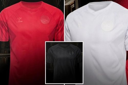 ĐT Đan Mạch trình làng áo đấu lạ mắt để... phản đối chủ nhà World Cup 2022