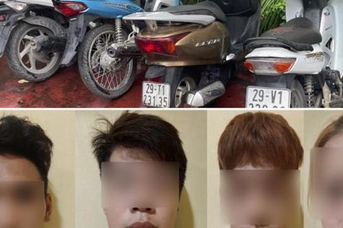 Phá 'ổ nhóm' thiếu niên gây ra hàng loạt vụ trộm cắp, cướp giật tài sản
