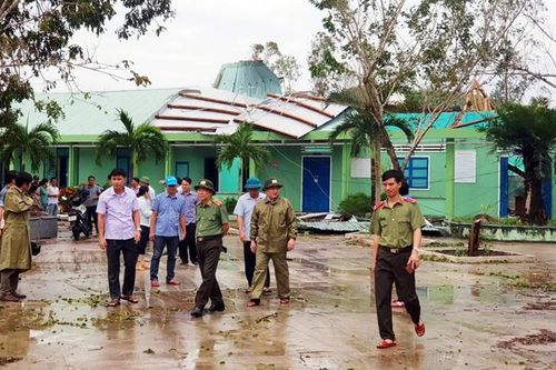 Quảng Nam thiệt hại do bão gây ra không đáng kể