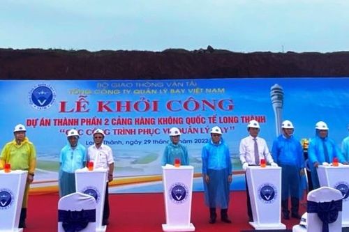 Khởi công các công trình quản lý bay tại Cảng hàng không Long Thành