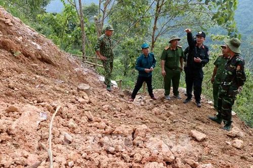 Lai Châu giải tỏa các bãi khai thác vàng trái phép