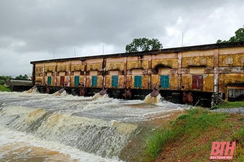 Thanh Hóa tích cực tiêu úng bảo vệ công trình thủy lợi và sản xuất