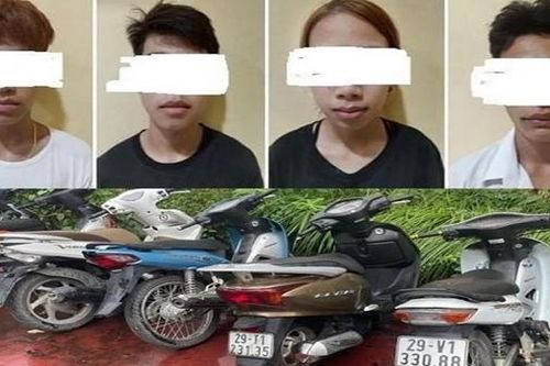 Hà Nội: Bắt giữ nhóm thanh niên gây hàng loạt vụ trộm cắp, cướp giật