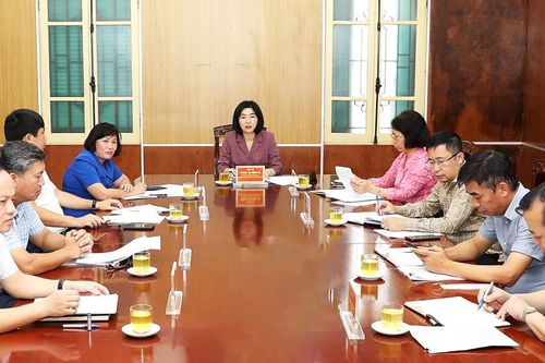 Phó Chủ tịch Thường trực HĐND thành phố Phùng Thị Hồng Hà tiếp công dân theo vụ việc