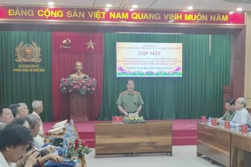Tổ chức cuộc thi sáng tác văn học nghệ thuật 'Hình tượng người chiến sĩ Cảnh vệ CAND'