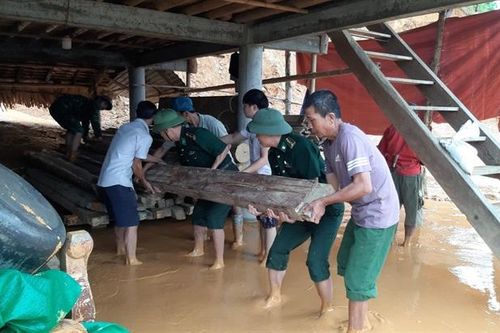 6 người chết và mất tích do mưa lũ ở Nghệ An