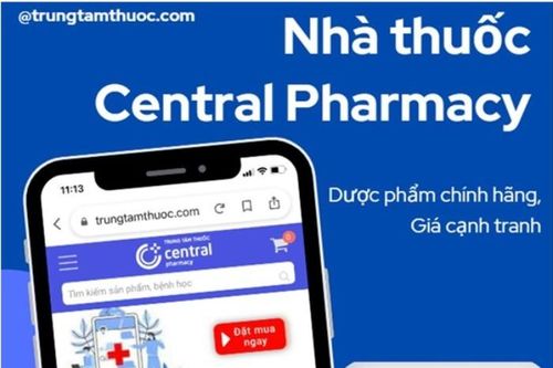 Central Pharmacy mở nhà thuốc online, mang thuốc trao tận tay khách hàng