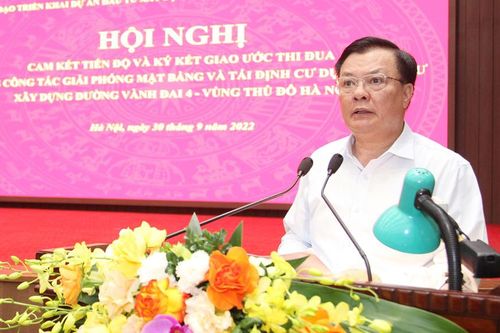 Bảy lưu ý bảo đảm tiến độ giải phóng mặt bằng Dự án đường Vành đai 4 - Vùng Thủ đô
