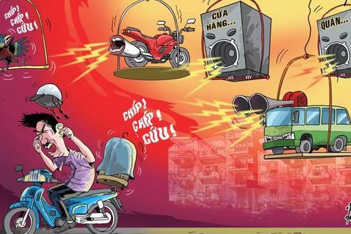 Cần phạt nặng người gây ô nhiễm tiếng ồn