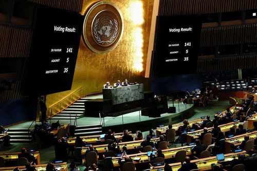 Nga phủ quyết dự thảo nghị quyết lên án sáp nhập 4 vùng lãnh thổ Ukraine