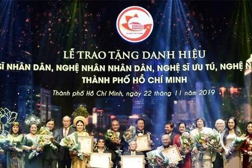 TPHCM có 15 cá nhân được phong tặng Nghệ nhân nhân dân, Nghệ nhân ưu tú