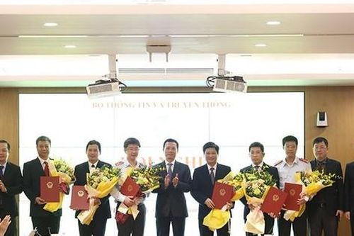 Bộ Thông tin và Truyền thông bổ nhiệm lãnh đạo 6 đơn vị