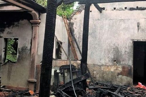 Nghệ An: Cháy lớn ở nhà dân, thiệt hại hơn nửa tỷ đồng