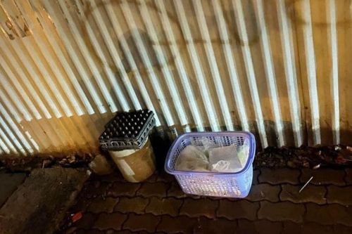 Hai bé gái sơ sinh bị bỏ lại trong giỏ ven đường ở Hà Nội