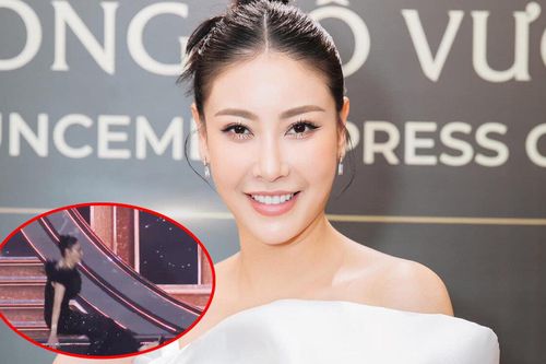 Hà Kiều Anh bị cười cợt sau cú ngã tại Miss Grand VN, fan gay gắt: 'Cười cái gì, người ta đáng tuổi mẹ'