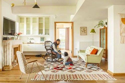 Bà mẹ 2 con quyết đập thông 3 phòng để có thêm không gian vui đùa cho bé