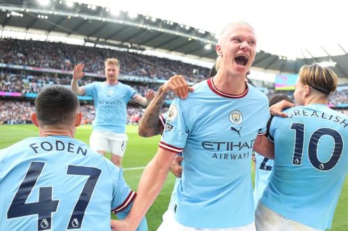 Haaland và Foden cùng lập hattrick, Man City nhấn chìm MU
