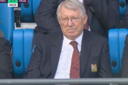 Phản ứng của Sir Alex trước màn trình diễn thăng hoa của Haaland