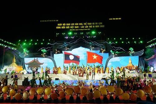 Đặc sắc giao lưu văn hóa Việt Nam - Lào năm 2022 tại Điện Biên