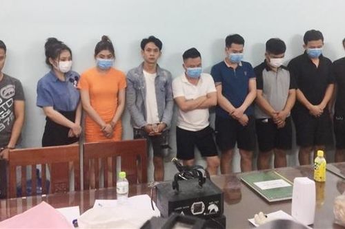 Tổ chức sử dụng ma túy trong căn nhà không số