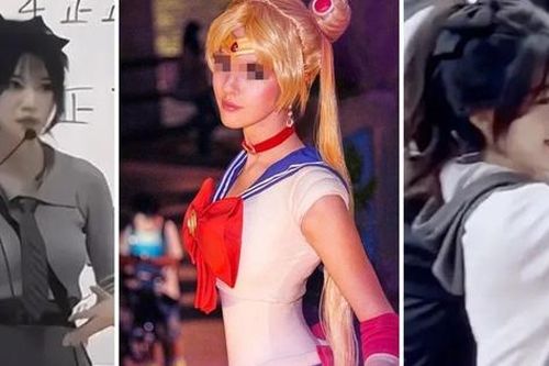 Cô giáo tiếng Anh gây chú ý vì giống Thủy thủ Mặt trăng