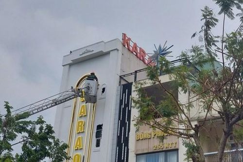 Cháy quán karaoke ở Đà Nẵng