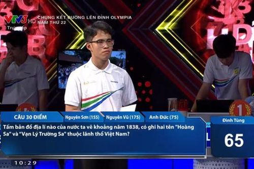 Ban cố vấn Đường lên đỉnh Olympia giải đáp thắc mắc về hai câu Lịch sử
