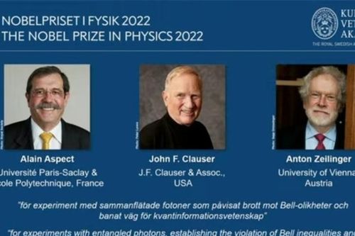 Nobel Vật lý 2022 xướng tên 3 nhà vật lý lượng tử