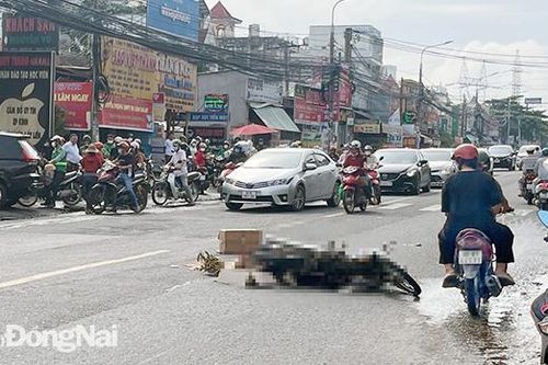 Nguy cơ mất an toàn giao thông trên đường Bùi Văn Hòa